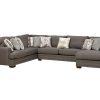 Living Room * | Cut Price Jackson Furniture Crawford Metal 3 Piece Sectional Lsf Section, Rsf Chaise, Armless Sofa H5473 1561-58 At Woodstock Furniture & Mattress Outlet