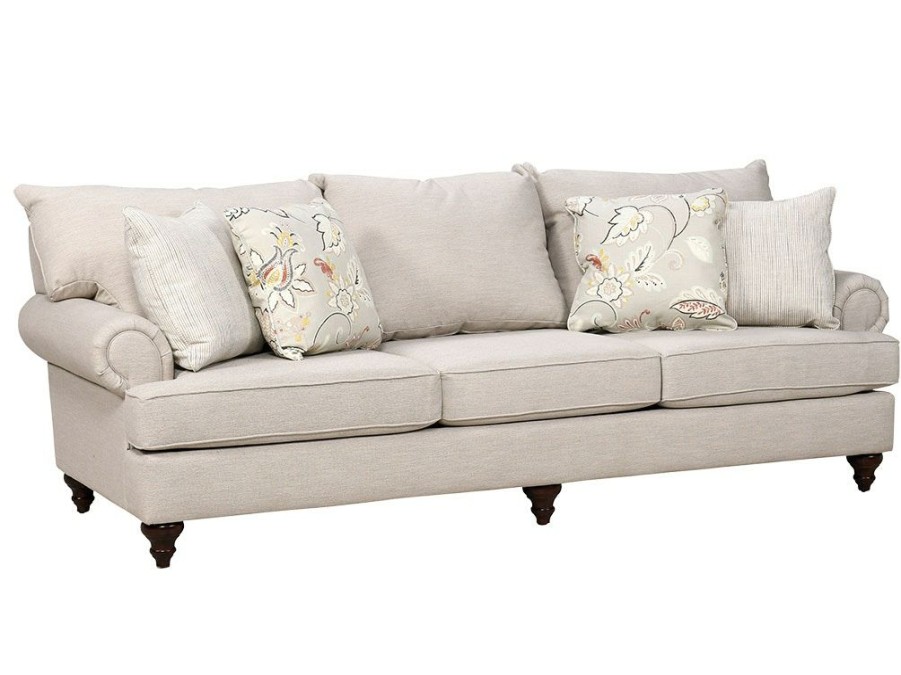 Living Room * | Tendy Style England Rosalie Emma Toast Sofa 4Y05 At Woodstock Furniture & Mattress Outlet