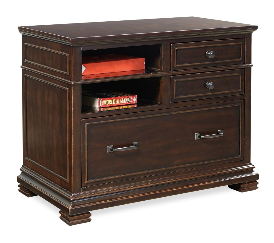 Home Office * | Online Discount Aspenhome Weston Combo File Cabinet I35-378 At Woodstock Furniture & Mattress Outlet