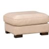 Living Room * | Sale Online Soft Line America Caruso Bone Leather Ottoman 7445-1203 Otto 57507 At Woodstock Furniture & Mattress Outlet