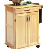 Accessories * | New Homestyles General Line Natural Kitchen Cart 5040-95 At Woodstock Furniture & Mattress Outlet