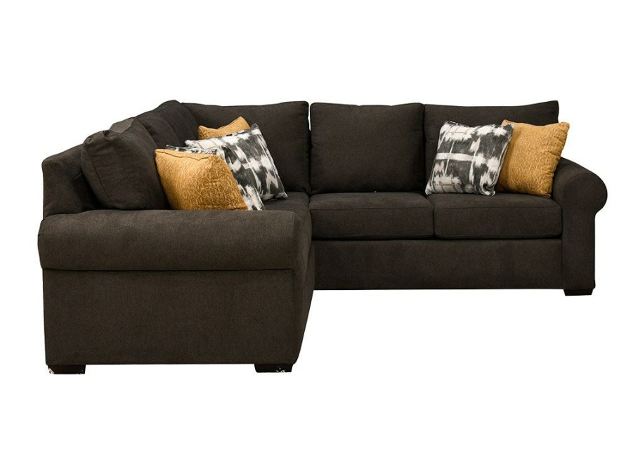 Living Room * | Bargain Sale England Ailor Caprise Gray 2Pc Sectional-Laf Loveseat, Raf Sofa W/Return 2650-28Fk+63Fk At Woodstock Furniture & Mattress Outlet