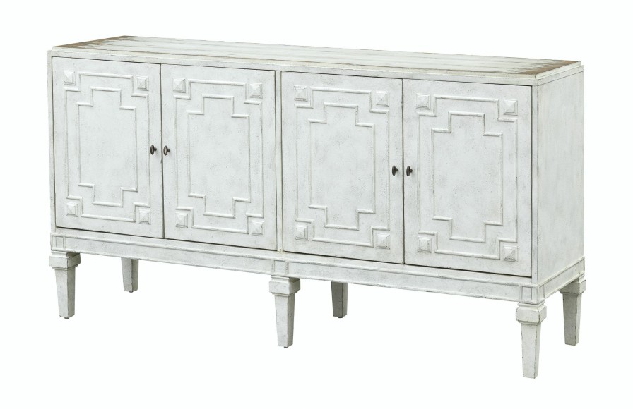 Living Room * | Online Store Coast2Coast Home Stanford 4 Door Credenza 60235 At Woodstock Furniture & Mattress Outlet