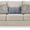 Living Room * | Best Sale Benchcraft Traemore Linen Queen Sofa Sleeper 2740339 At Woodstock Furniture & Mattress Outlet