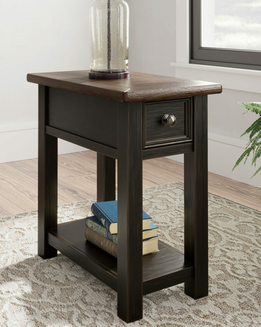 Living Room * | New Signature Design By Ashley Tyler Creek Chairside End Table T736-107 At Woodstock Furniture & Mattress Outlet