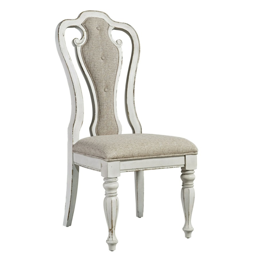 Dining Room * | Reliable Quality Liberty Furniture Magnolia Manor Splat Back Upholstered Side Chair 244-C2501S At Woodstock Furniture & Mattress Outlet