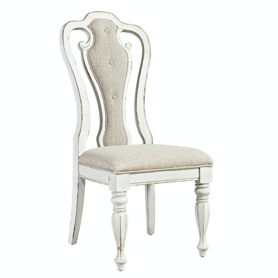 Dining Room * | Reliable Quality Liberty Furniture Magnolia Manor Splat Back Upholstered Side Chair 244-C2501S At Woodstock Furniture & Mattress Outlet