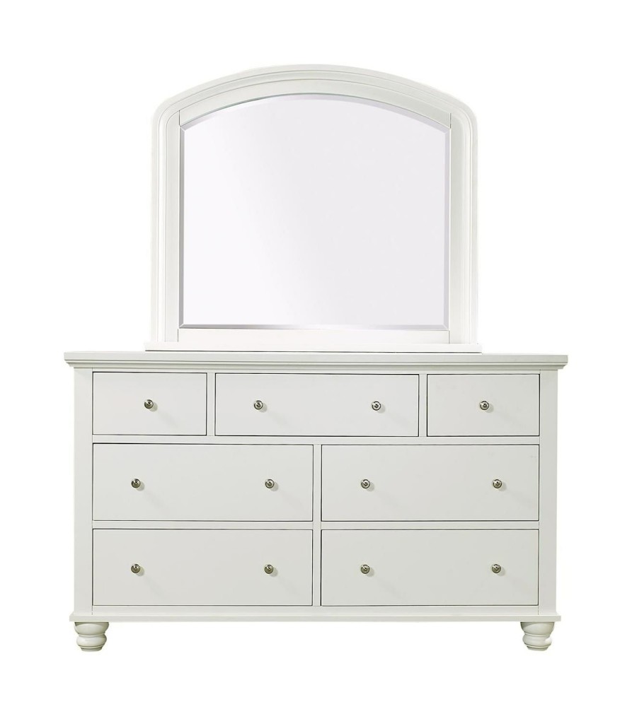 Bedroom * | Online Discount Aspenhome Cambridge White Double Dresser Icb-454-Wht-4 At Woodstock Furniture & Mattress Outlet