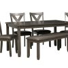 Dining Room * | Best Quality Homelegance Holders 6-Piece Pack Dinette Set 5693 At Woodstock Furniture & Mattress Outlet