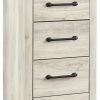 Bedroom * | Wholesale Signature Design By Ashley Cambeck White Narrow Chest Of Drawers B192-11 At Woodstock Furniture & Mattress Outlet