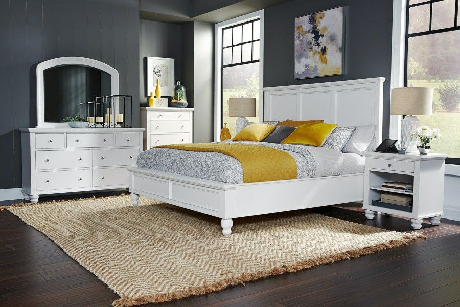 Bedroom * | Online Discount Aspenhome Cambridge White Open Nightstand Icb-451-Wht At Woodstock Furniture & Mattress Outlet