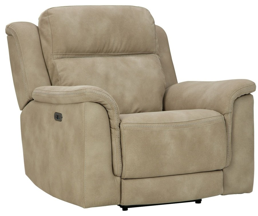 Living Room * | New Signature Design By Ashley Next-Gen Durapella Sand Power Recliner 5930213 At Woodstock Furniture & Mattress Outlet