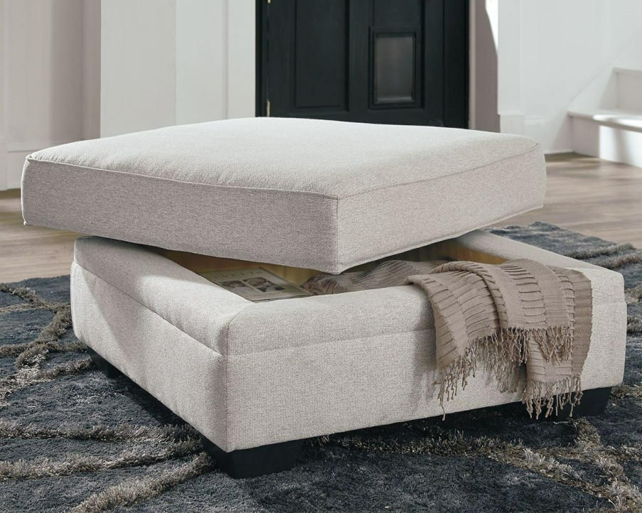 Living Room * | Reliable Quality Benchcraft Dellara Storage Ottoman 3210111 At Woodstock Furniture & Mattress Outlet