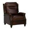 Living Room * | Discount Store Simon Li Vesuvius Brown Leather Hi-Leg Power Recliner M191-413-00-Vs0A-03 At Woodstock Furniture & Mattress Outlet