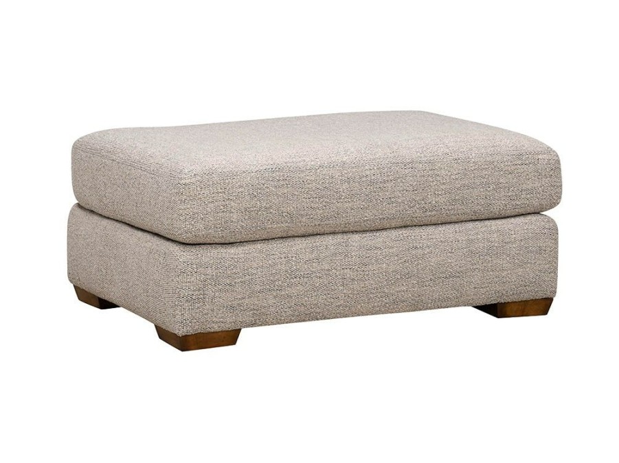 Living Room * | Cheap Flexsteel Collins Porcelain Ottoman 7107-08 796-02 At Woodstock Furniture & Mattress Outlet