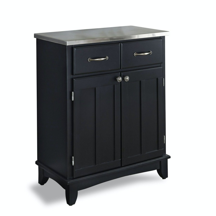 Dining Room * | Cut Price Homestyles Walker Black Server 5001-0043 At Woodstock Furniture & Mattress Outlet