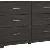 Bedroom * | Best Sellers Signature Design By Ashley Belachime 6 Drawer Dresser B2589-31 At Woodstock Furniture & Mattress Outlet