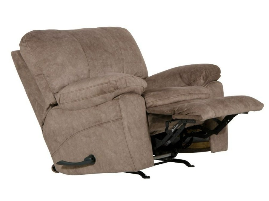 Living Room * | Cheaper Catnapper Furniture Reyes Portabella Lay Flat Rocker Recliner 24002 At Woodstock Furniture & Mattress Outlet