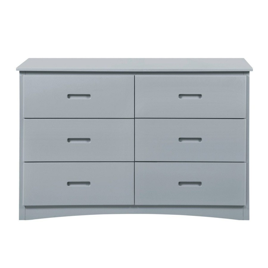 Bedroom * | Tendy Style Homelegance Orion Gray 6 Drawer Dresser B2063-5 At Woodstock Furniture & Mattress Outlet