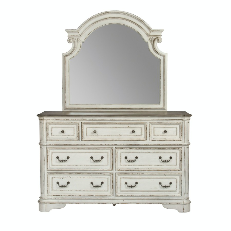 Accessories * | Exquisite Gifts Liberty Furniture Magnolia Manor Bedroom Mirror 244-Br51 At Woodstock Furniture & Mattress Outlet