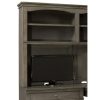 Home Office * | Top Sellers Aspenhome Oxford Peppercorn Mod Lf Open Hutch I07-385L-Pep At Woodstock Furniture & Mattress Outlet