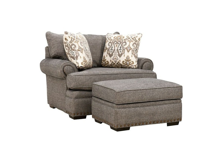 Living Room * | Best Price Craftmaster Adam Ottoman 701600 Adam 41 At Woodstock Furniture & Mattress Outlet