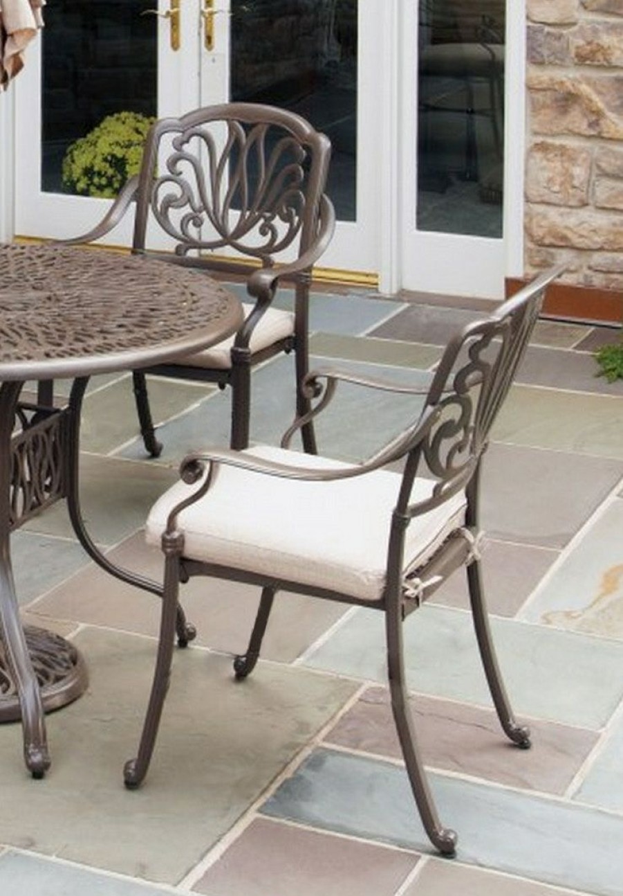 Outdoor Furniture * | Store Homestyles Capri Taupe Outdoor Chair Pair 6659-80 At Woodstock Furniture & Mattress Outlet