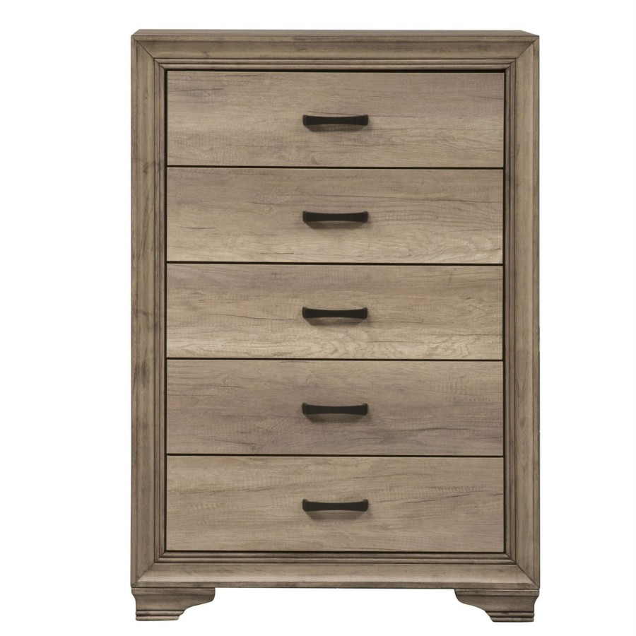 Bedroom * | Top Sell Liberty Furniture Sun Valley 5 Drawer Chest 439-Br41 At Woodstock Furniture & Mattress Outlet