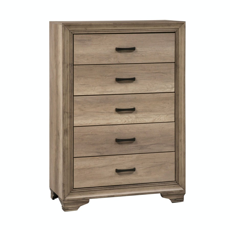 Bedroom * | Top Sell Liberty Furniture Sun Valley 5 Drawer Chest 439-Br41 At Woodstock Furniture & Mattress Outlet