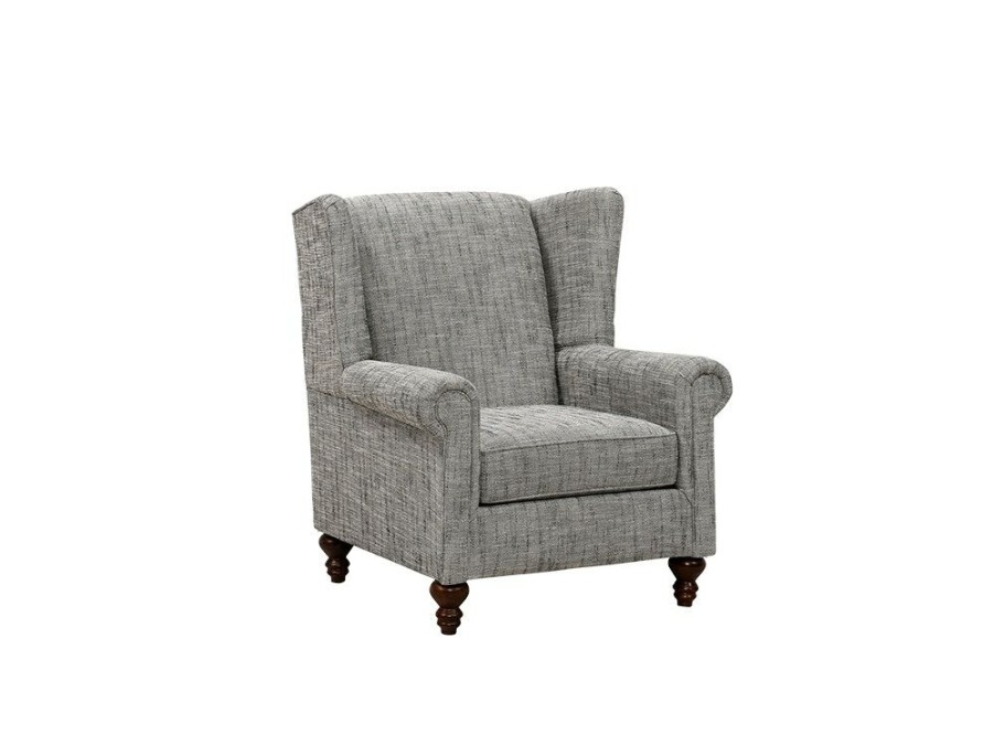 Living Room * | Exquisite Gifts England Arden Mckittrick Charcoal Accent Chair 8X04Fk Mckcha At Woodstock Furniture & Mattress Outlet