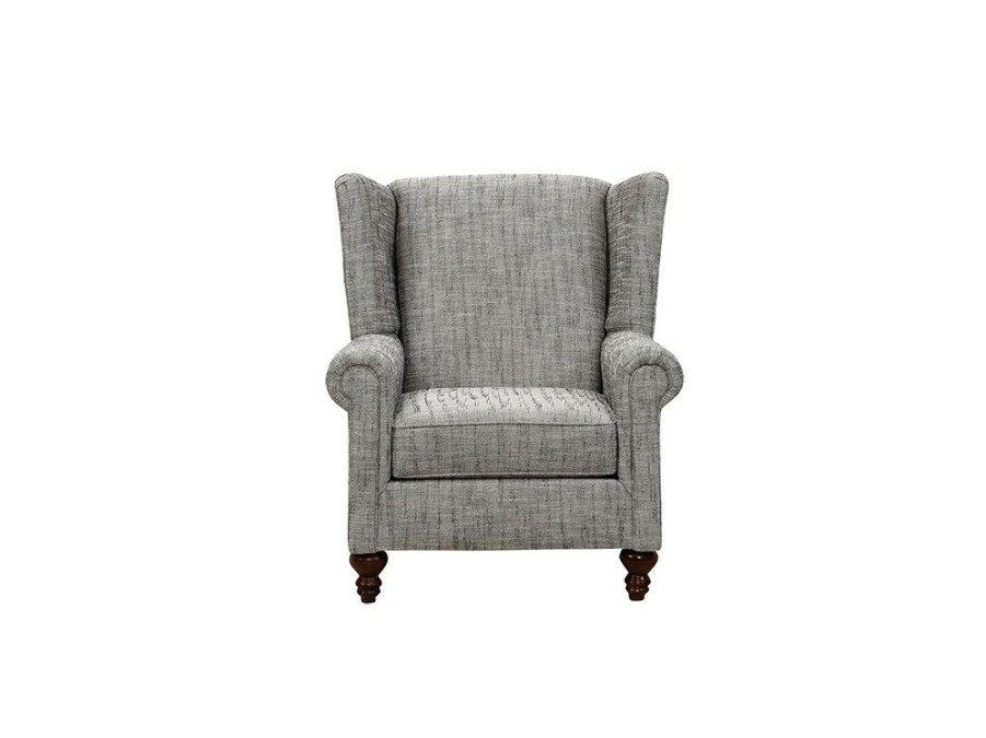 Living Room * | Exquisite Gifts England Arden Mckittrick Charcoal Accent Chair 8X04Fk Mckcha At Woodstock Furniture & Mattress Outlet