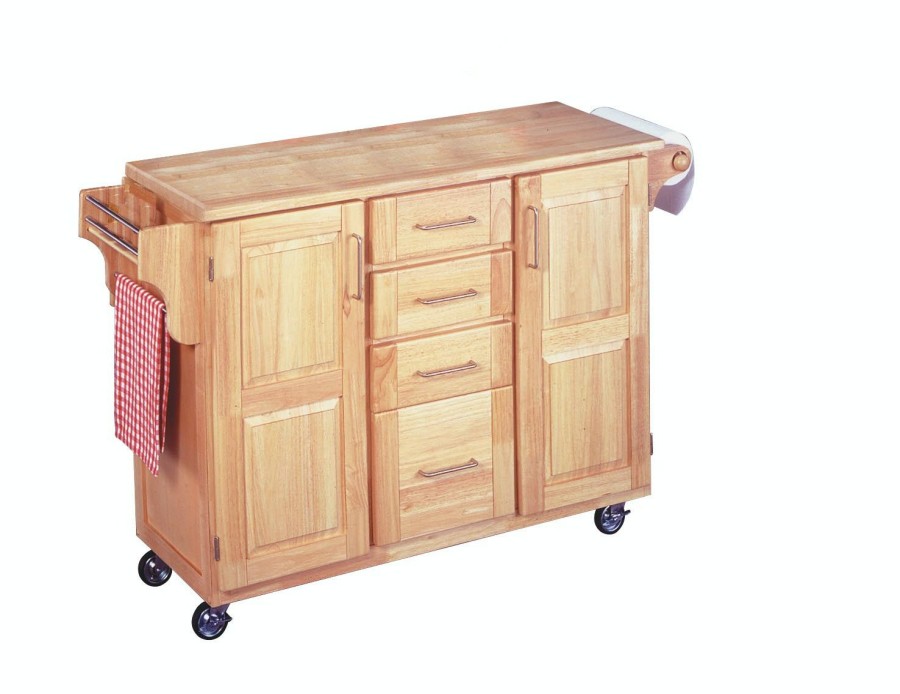 Accessories * | Top Selling Homestyles General Line Kitchen Cart 5089-95 At Woodstock Furniture & Mattress Outlet