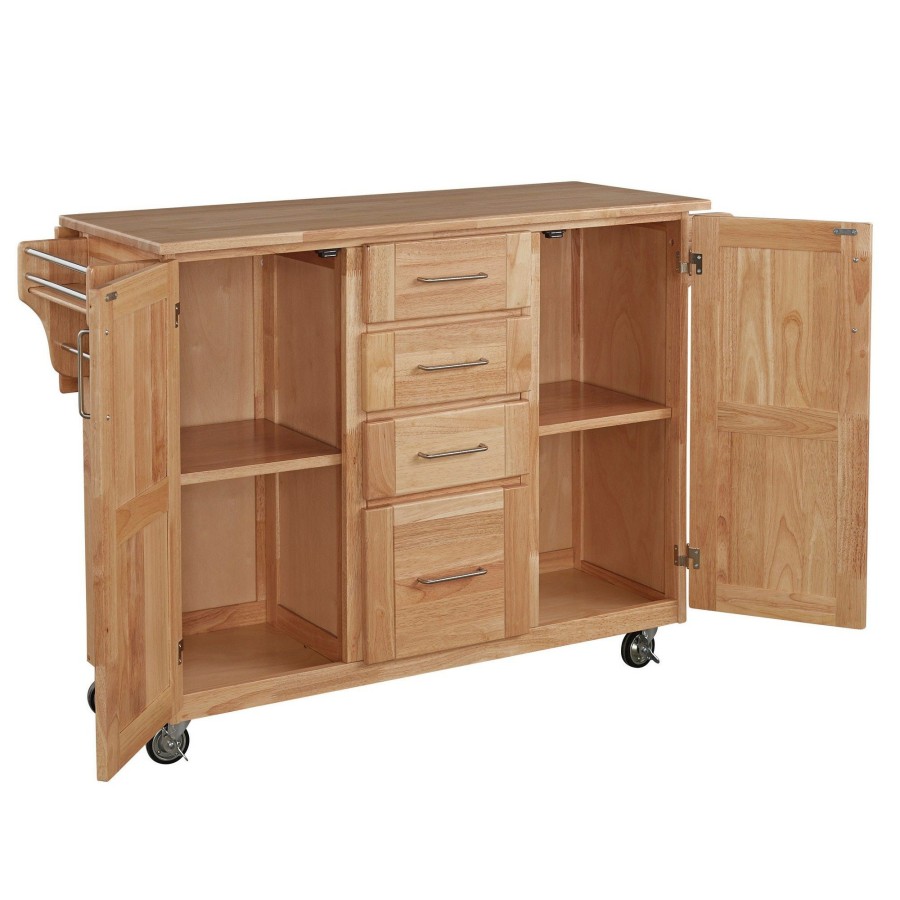 Accessories * | Top Selling Homestyles General Line Kitchen Cart 5089-95 At Woodstock Furniture & Mattress Outlet