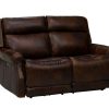 Living Room * | Cut Price Simon Li Vesuvius Brown Leather Power Reclining Loveseat M204-328-00-Vs0A-01 At Woodstock Furniture & Mattress Outlet