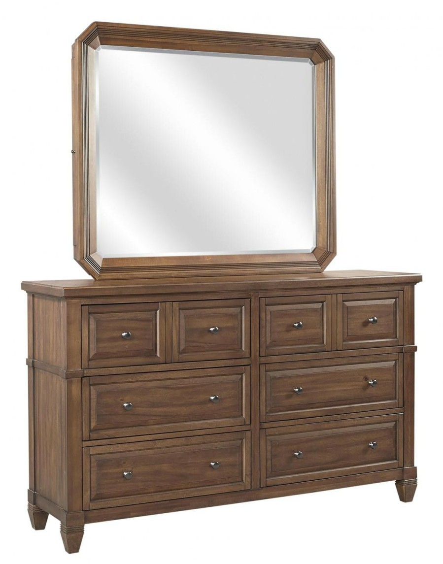 Accessories * | Good Quality Aspenhome Thornton Mirror W/Jewelry Storage I34-463-Sna At Woodstock Furniture & Mattress Outlet