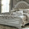 Bedroom * | Top Selling Liberty Furniture Magnolia Manor Queen Upholstered Panel Bed 244-Br-Qub At Woodstock Furniture & Mattress Outlet