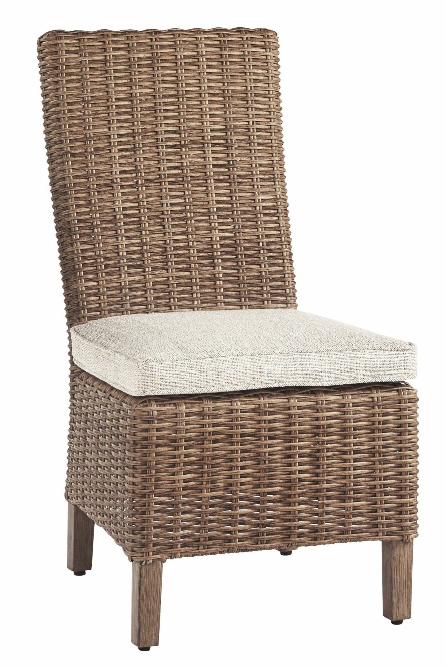 Outdoor Furniture * | Crazy Deals Signature Design By Ashley Beachcroft Outdoor Side Chair With Cushion P791-601 At Woodstock Furniture & Mattress Outlet