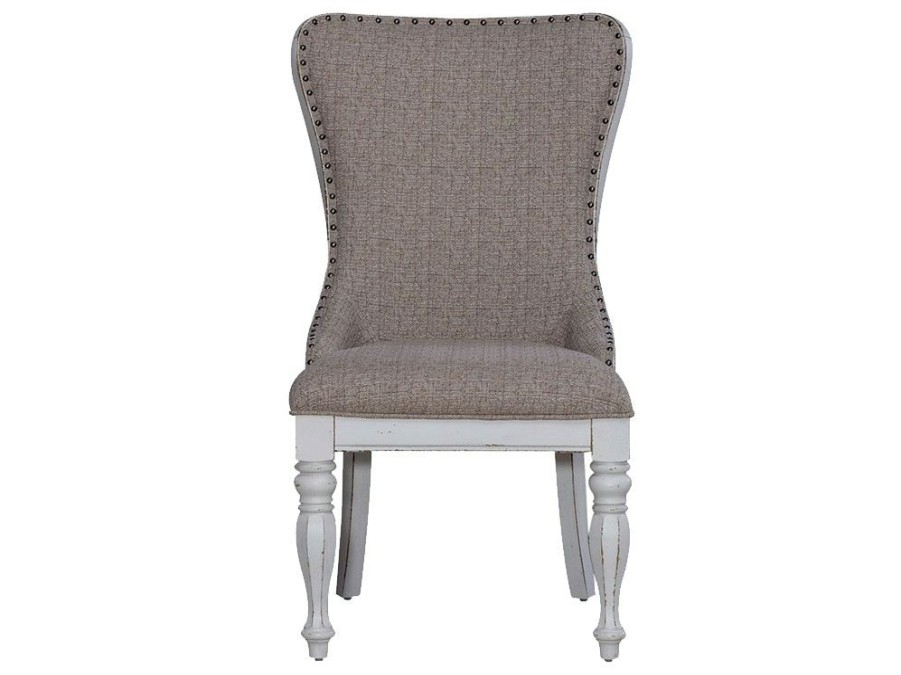 Dining Room * | Top Selling Liberty Furniture Magnolia Manor Upholstered Wing Back Side Chair 244-C6501S At Woodstock Furniture & Mattress Outlet