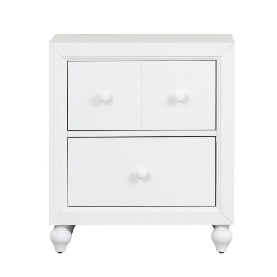 Bedroom * | Low Price Liberty Furniture Cottage View White Night Stand 523-Br60 At Woodstock Furniture & Mattress Outlet