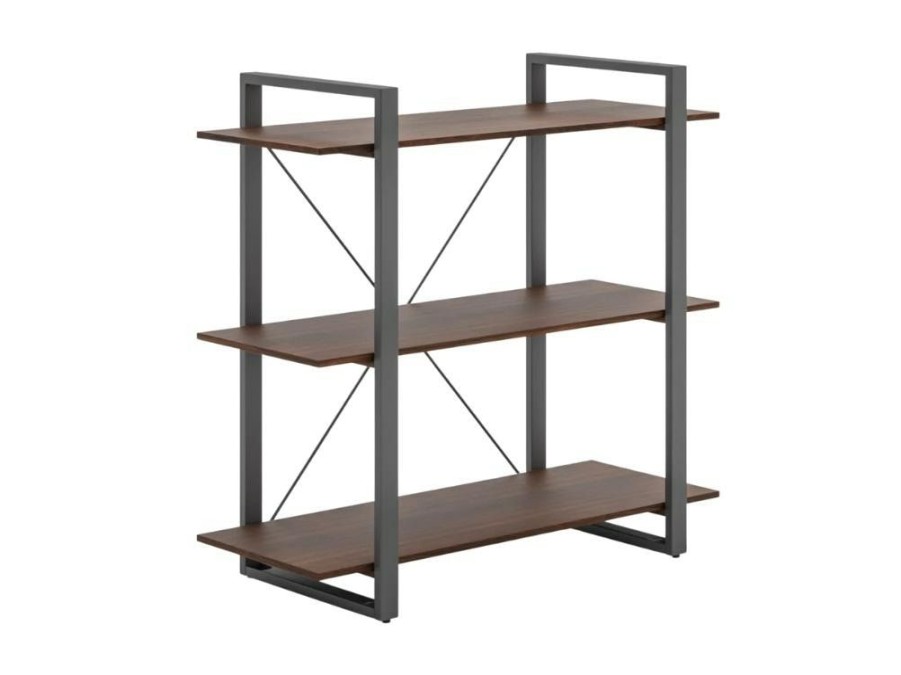 Home Office * | Low Price Homestyles Three-Shelf Bookcase 5450-73 At Woodstock Furniture & Mattress Outlet