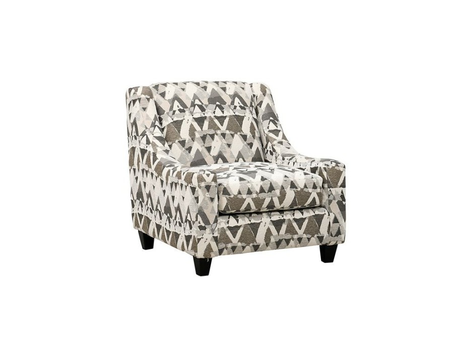 Living Room * | Reliable Quality Fusion Furniture Mountain View Cement Chair 552 At Woodstock Furniture & Mattress Outlet