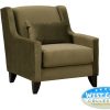 Living Room * | Exquisite Gifts West Coast Collection Kale Steeple Army Green Accent Chair Kalaccch Steeple Army Green At Woodstock Furniture & Mattress Outlet