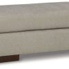 Living Room * | Top Sell Signature Design By Ashley Maggie Flax Ottoman 5200414 At Woodstock Furniture & Mattress Outlet