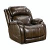 Living Room * | Low Price Homestretch Palmer Walnut Leather Recliner 170-97-21 At Woodstock Furniture & Mattress Outlet