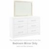 Accessories * | Tendy Style Signature Design By Ashley Cambeck White Bedroom Mirror B192-36 At Woodstock Furniture & Mattress Outlet