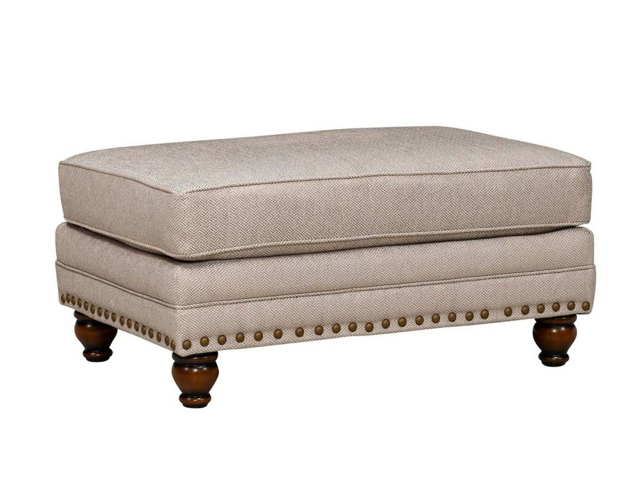 Living Room * | Wholesale Fusion Furniture Carys Doe Ottoman 2823 At Woodstock Furniture & Mattress Outlet