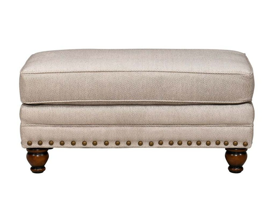 Living Room * | Wholesale Fusion Furniture Carys Doe Ottoman 2823 At Woodstock Furniture & Mattress Outlet