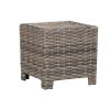 Outdoor Furniture * | Outlet Erwin & Sons Cast Silver Outdoor End Table W/Porcelain Tile Top Es5123B-Et At Woodstock Furniture & Mattress Outlet