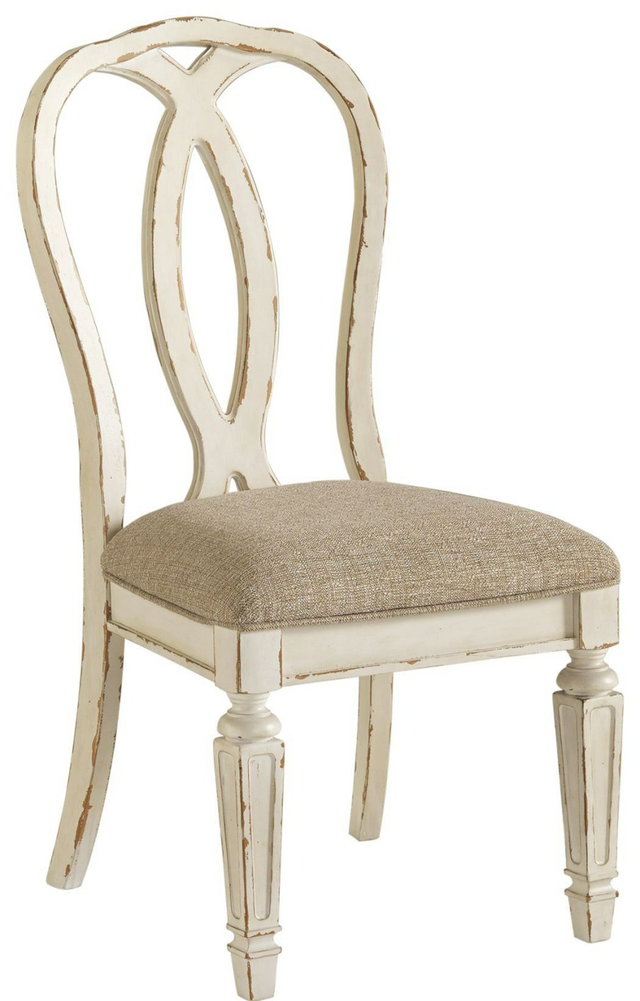 Dining Room * | Exquisite Gifts Signature Design By Ashley Realyn Upholstered Dining Room Chair D743-02 At Woodstock Furniture & Mattress Outlet