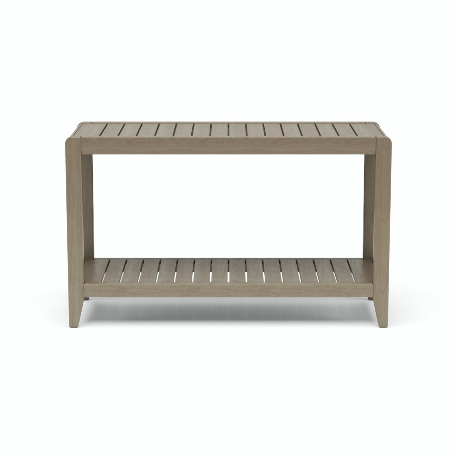 Outdoor Furniture * | Outlet Homestyles Sustain Gray Outdoor Sofa Table 5675-22 At Woodstock Furniture & Mattress Outlet